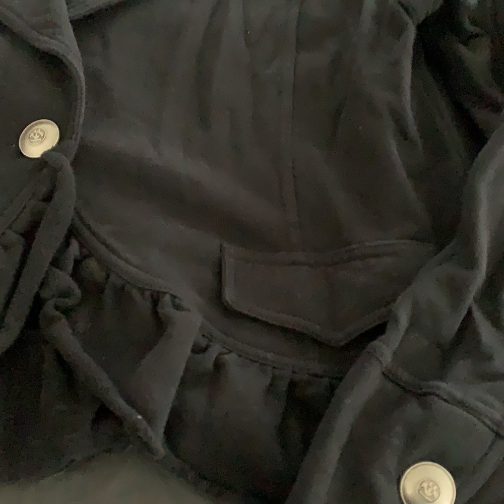 Will Smith One Button Black Jersey Jacket. Size X… - image 2